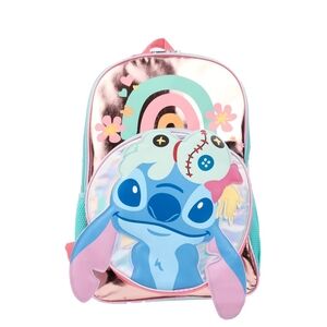 Disney Lilo & Stitch Kids Backpack NWT Water Resistant School Bag